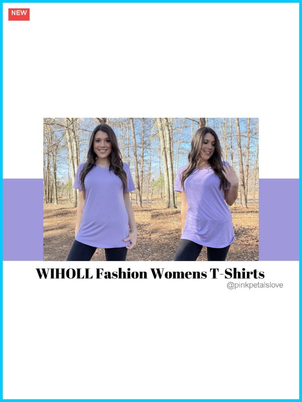 Womens Short Sleeve V Neck T Shirt Polyester Spandex Loose Fit Casual Summer Top - Picture 5 of 6